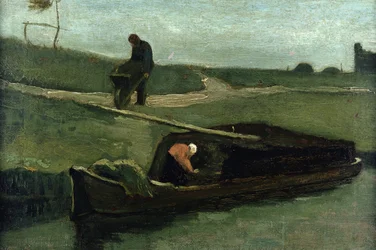 Le Bateau de tourbe, 1883